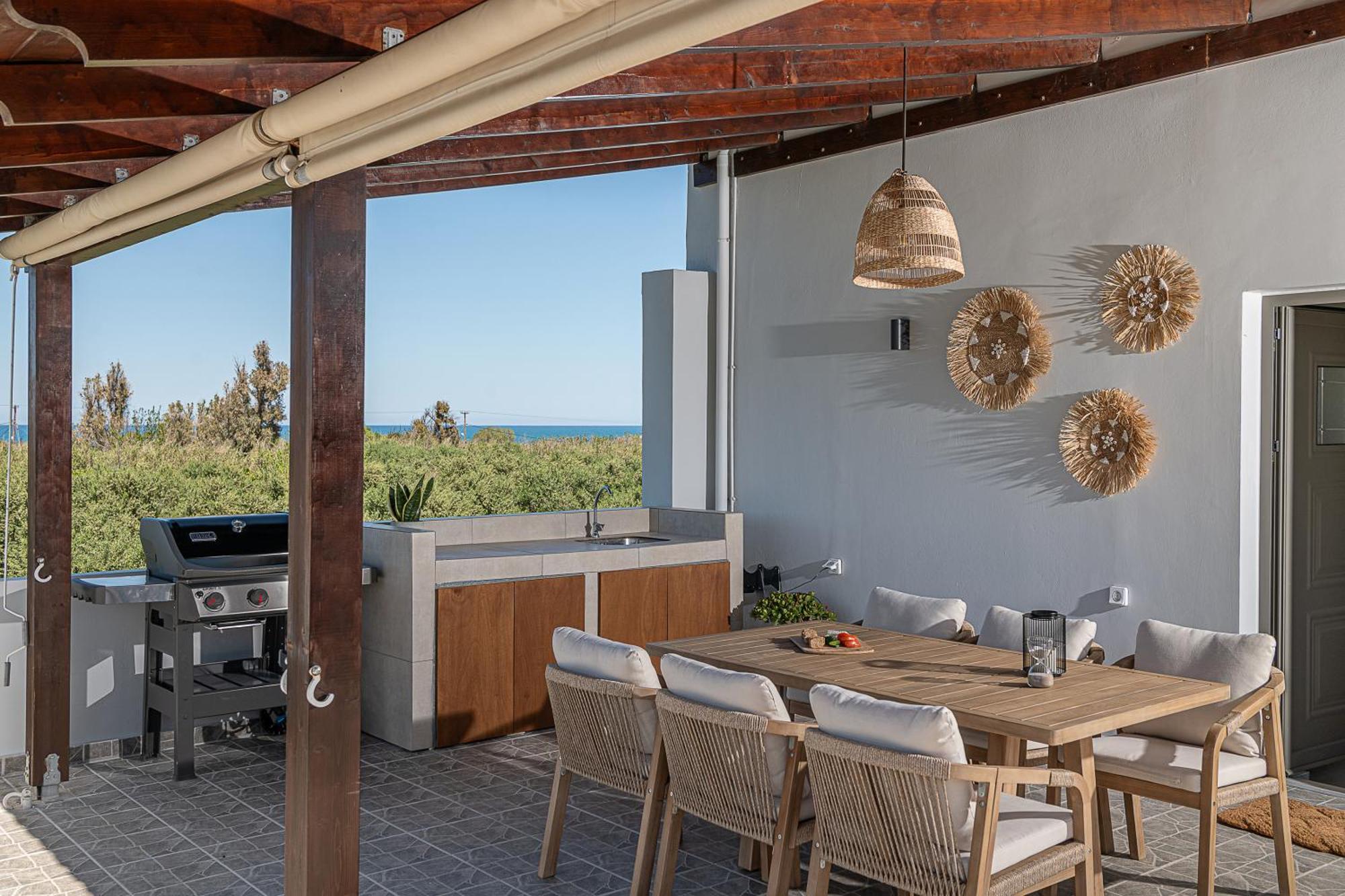 Sol Luxury Apartment - Close To The Beach With A Private Mini Pool Khania Eksteriør bilde