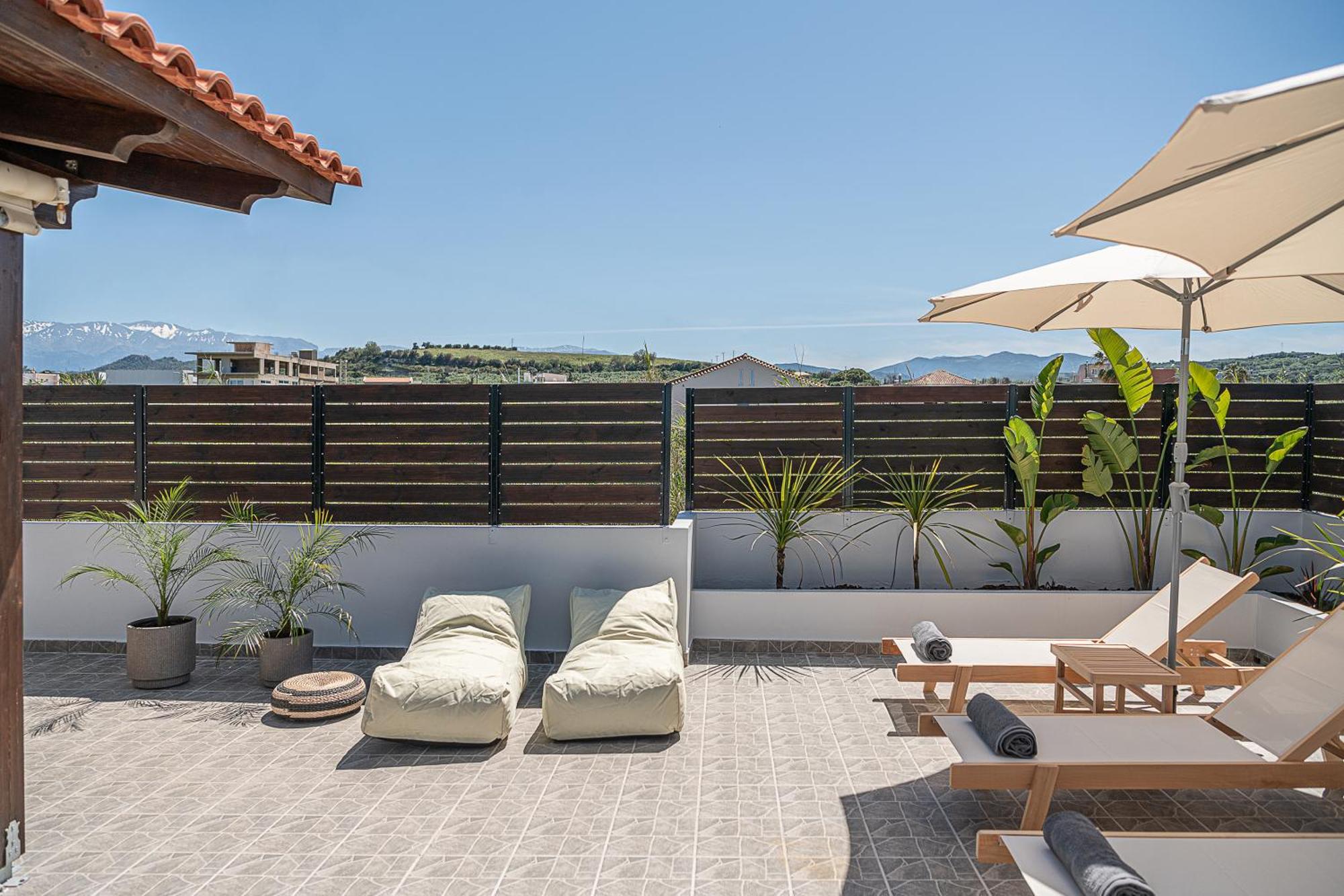Sol Luxury Apartment - Close To The Beach With A Private Mini Pool Khania Eksteriør bilde