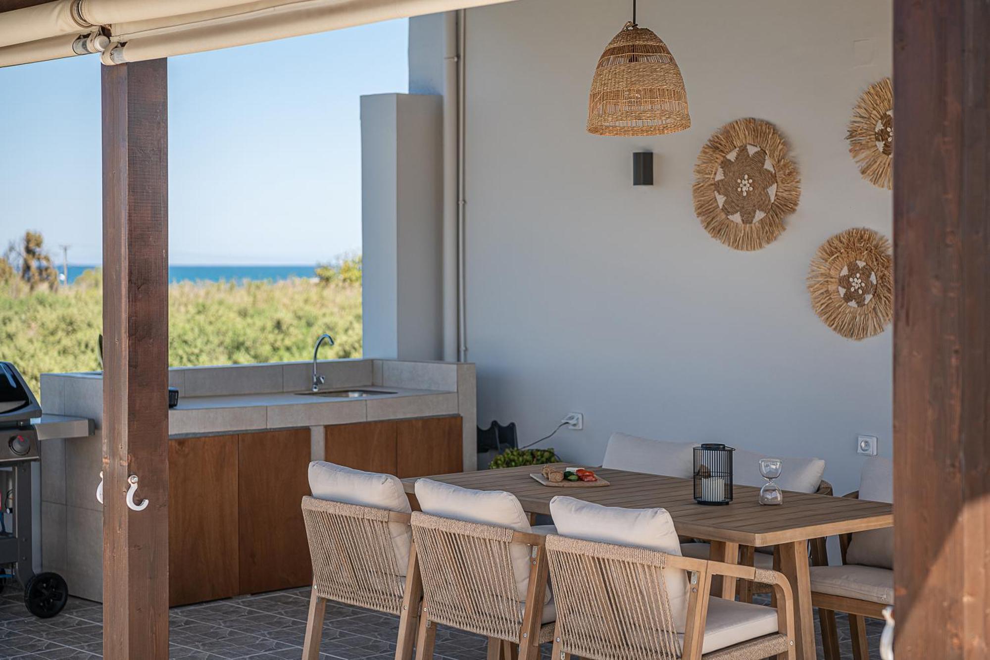 Sol Luxury Apartment - Close To The Beach With A Private Mini Pool Khania Eksteriør bilde